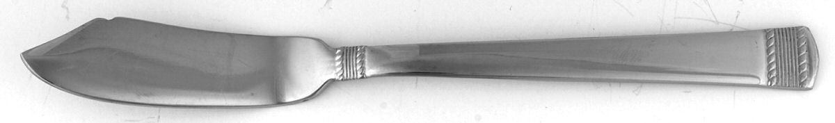 Coin Edge (Stainless) Flat Handle Master Butter Knife by Wallace Silver-1