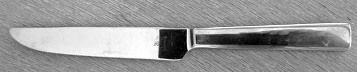 Combination (Stainless) Individual Solid Handle Steak Knife by WMF Flatware-1
