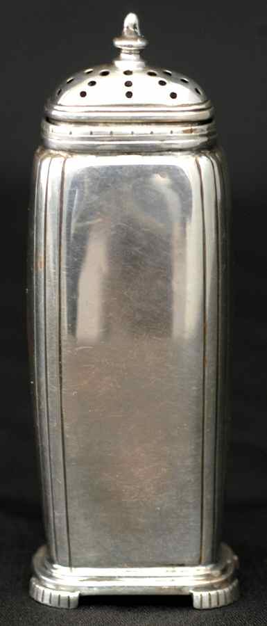 Rhythm (Sterling, Hollowware) Salt Shaker by Wallace Silver-1