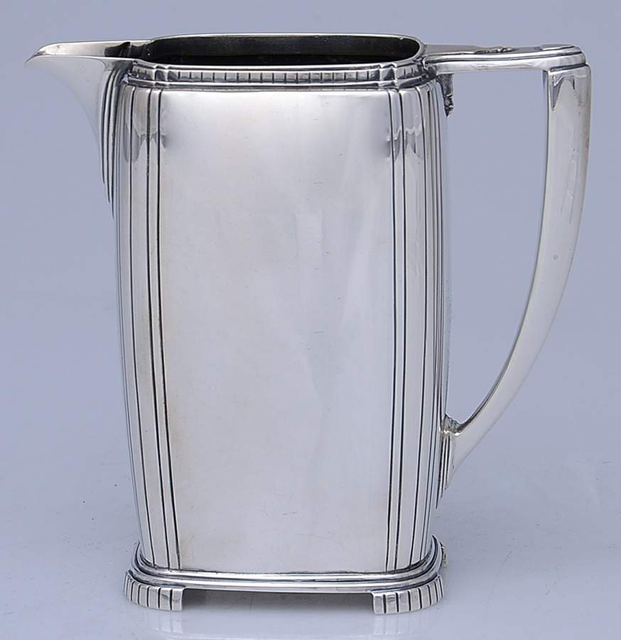 Rhythm (Sterling, Hollowware) Creamer by Wallace Silver-1