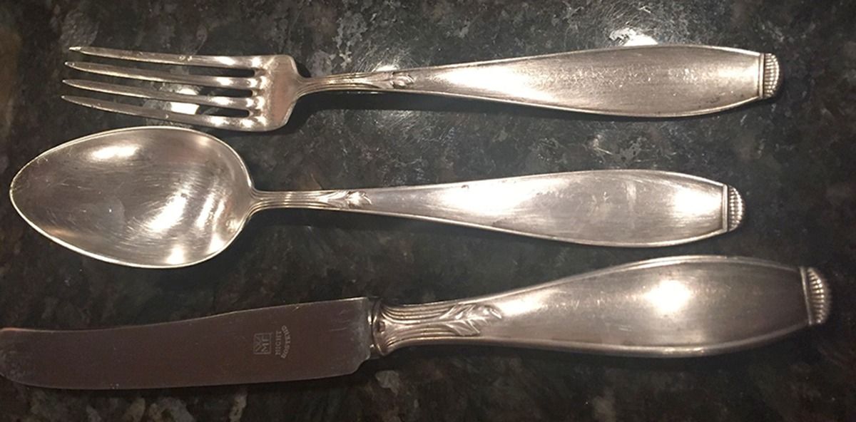 WMF114 (Silverplate) Fork by WMF Flatware-1