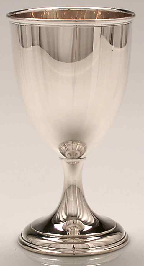 2203 (Sterling, Hollowware) Water Goblet by Wallace Silver-1