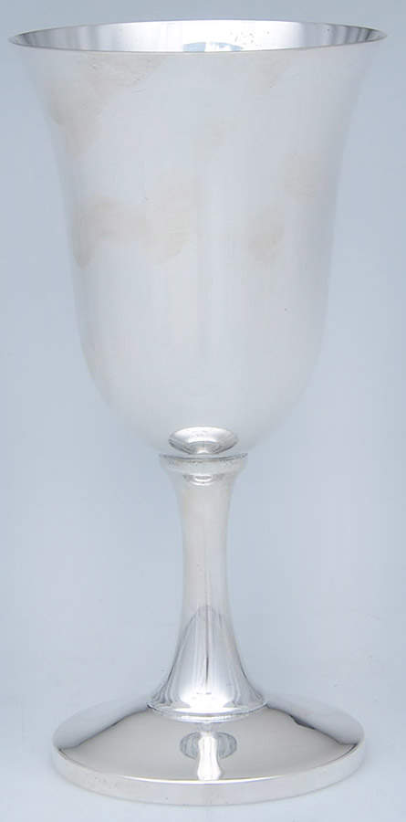 14 (Sterling, Hollowware) Water Goblet by Wallace Silver-1