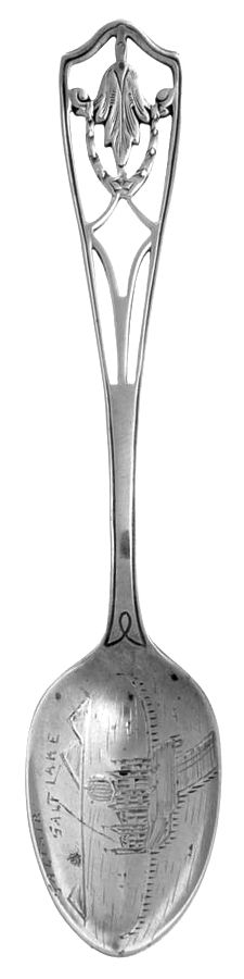 WAS142 (Sterling) Souvenir Spoon (Demitasse) by Wallace Silver-1
