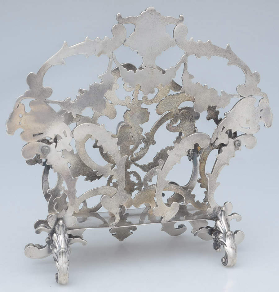 801 (Sterling, Hollowware) Letter Holder by Wm B Kerr-2