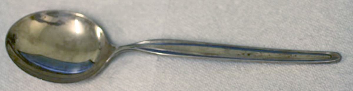 WMF116 (Sterling) Solid Serving Spoon by WMF Flatware-1