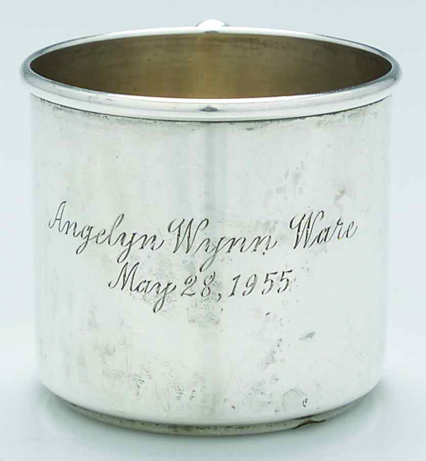 25 (Sterling, Hollowware) Baby Cup by Wallace Silver-1