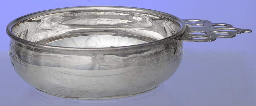 528 (Sterling, Hollowware) Porringer by Web Silver-1