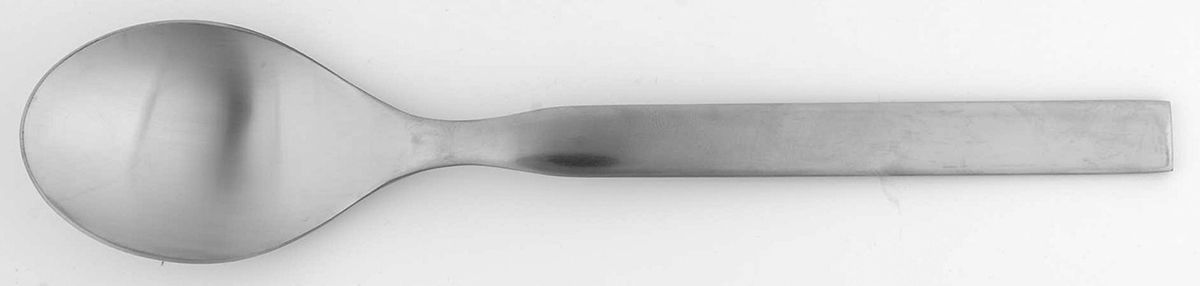 Stav (Stainless) Solid Serving Spoon by WMF Flatware-1