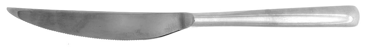 Bistro (Stainless, No Center Ridge) Individual Steak Knife Hollow Handle by WMF Flatware-1