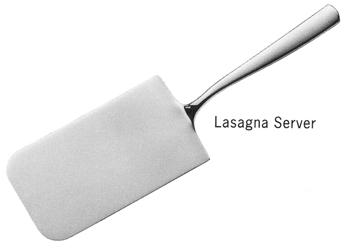 Bistro (Stainless, No Center Ridge) Lasagna Server, Solid Piece by WMF Flatware-1
