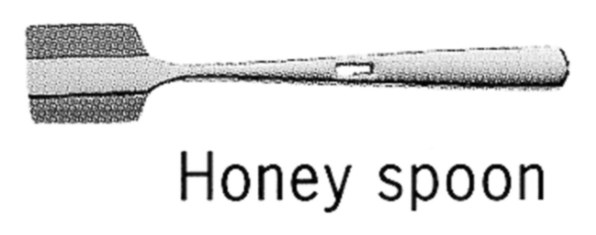 Bistro (Stainless, No Center Ridge) Solid Honey Serving Spoon by WMF Flatware-1