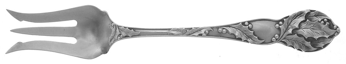 Floral Series #2 (Sterling) Olive Fork by Watson-1