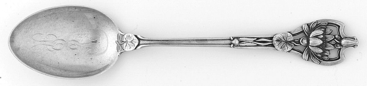 Floral Series #4 (Sterling) Teaspoon by Watson-1