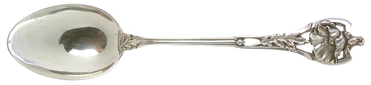 Floral Series #4 (Sterling) Teaspoon by Watson-1