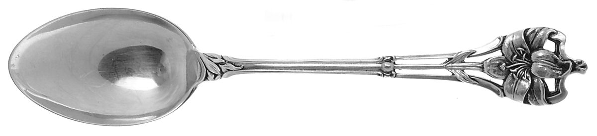 Floral Series #4 (Sterling) Teaspoon by Watson-1