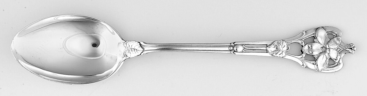 Floral Series #4 (Sterling) Teaspoon by Watson-1