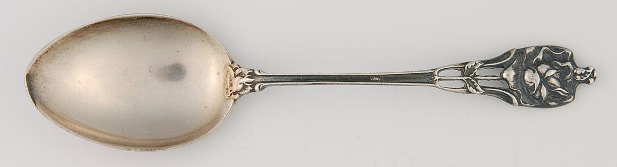 Floral Series #4 (Sterling) Demitasse Spoon by Watson-1
