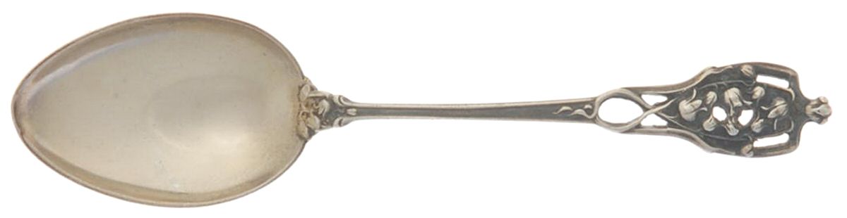 Floral Series #4 (Sterling) Demitasse Spoon by Watson-1