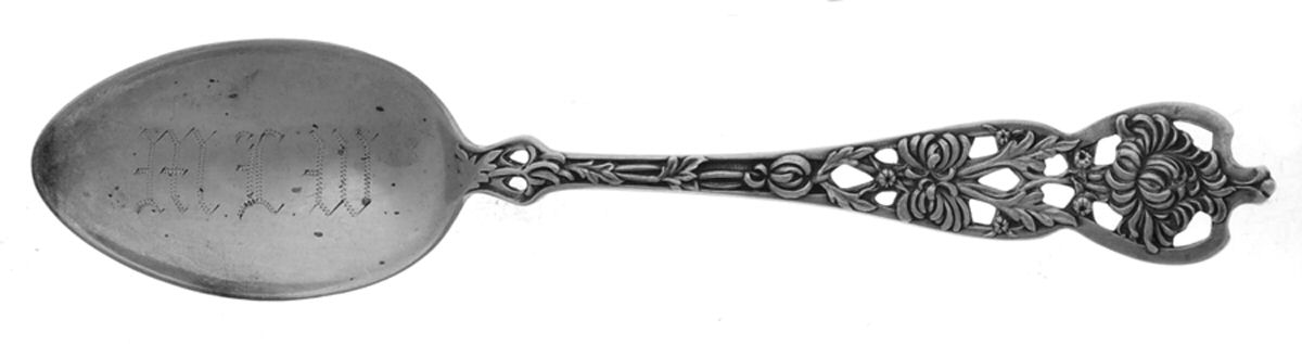 Floral Series #5 (Sterling) Teaspoon by Watson-1