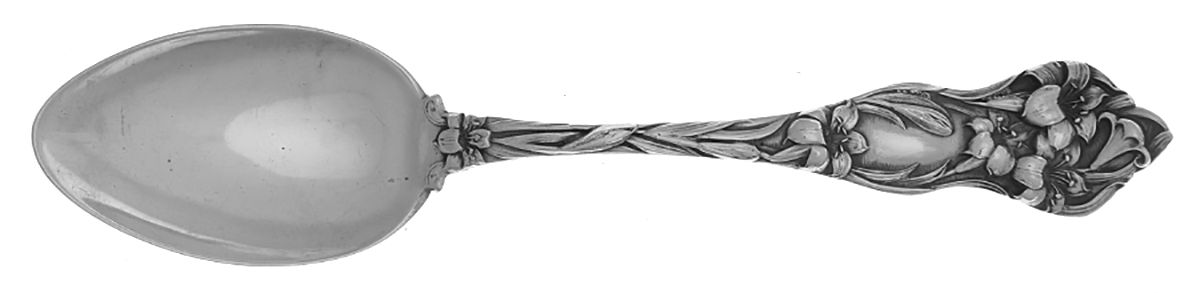 Floral Series #6 (Sterling) Teaspoon by Watson-1