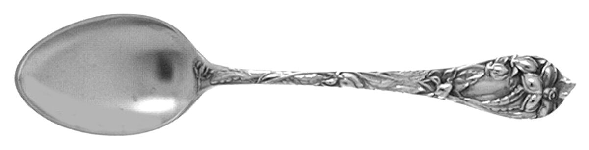 Floral Series #6 (Sterling) Teaspoon by Watson-1