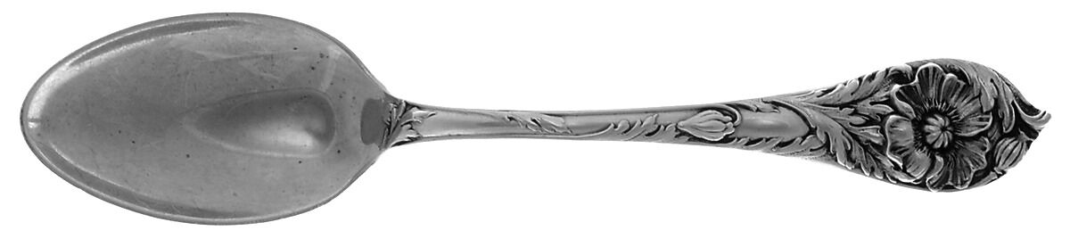 Floral Series #6 (Sterling) Teaspoon by Watson-1