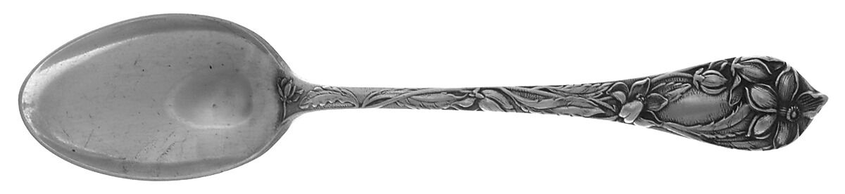 Floral Series #6 (Sterling) Five O'Clock Spoon by Watson-1
