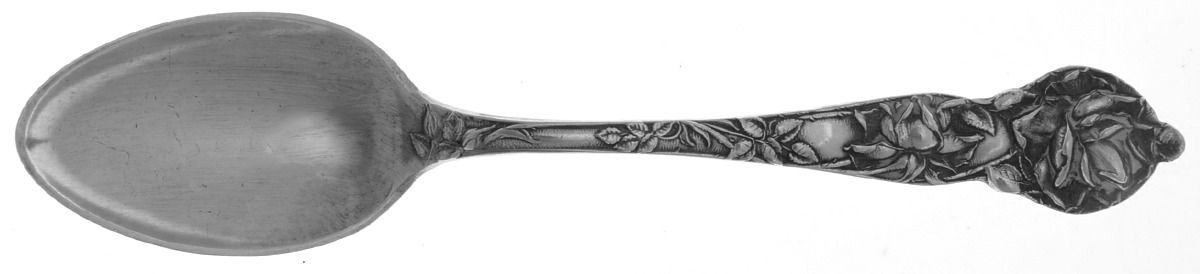 Floral Series #6 (Sterling) Teaspoon by Watson-1