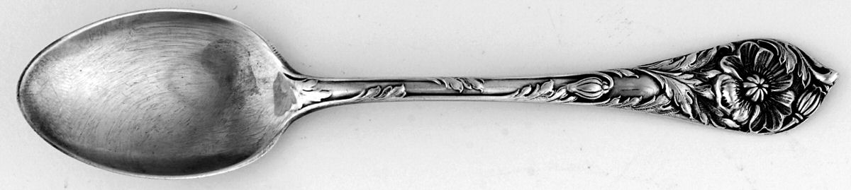 Floral Series #6 (Sterling) Spoon-Teaspoon (Five O'Clock) by Watson-1