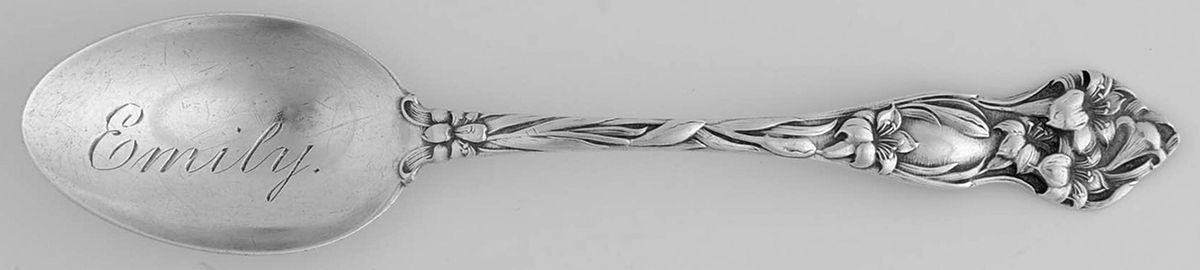 Floral Series #6 (Sterling) Spoon-Teaspoon (Five O'Clock) by Watson-1