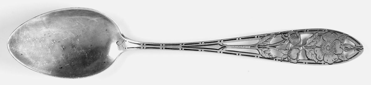 Floral Series #7 (Sterling) Teaspoon by Watson-1