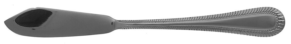 Wickham (Stainless) Flat Handle Master Butter Knife by Wallace Silver-1