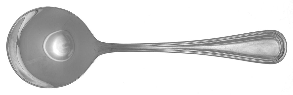 Pacific Rim (Stainless) Round Bowl Soup Spoon (Bouillon) by Walco-1