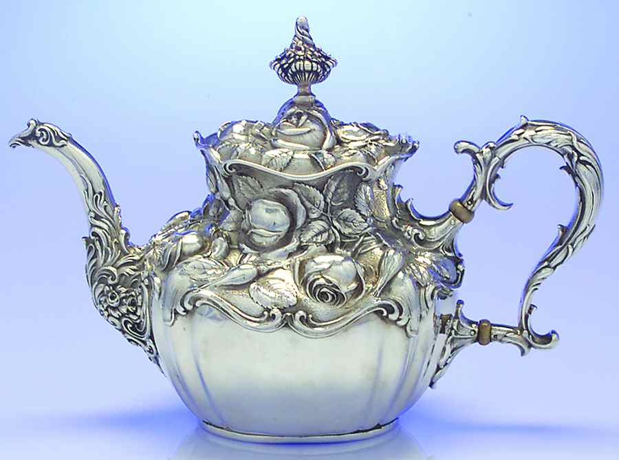 6221 (Sterling, Hollowware) Teapot by Whiting Manf Co-1