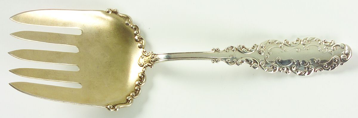 WTS31 (Sterling) Vegetable Serving Fork (Solid) by Watson-1