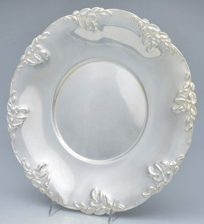 C6508 (Silverplate, Hollowware) 12" Sandwich Plate by Wallace Silver-1