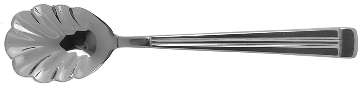 Matisse (Stainless) Sugar Shell Spoon by Wallace Silver-1