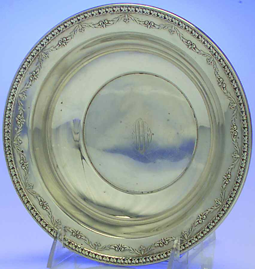 3 (Sterling, Hollowware) Small Sterling Round Vegetable Bowl by Watson-1