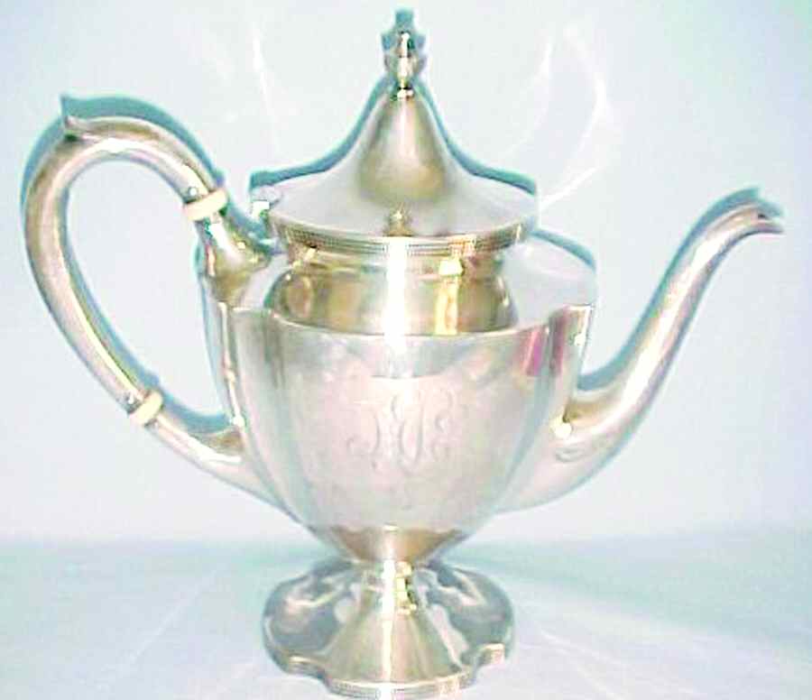 416 (Sterling, Hollowware) Coffee Pot by Watson-1