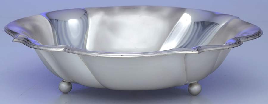 Stainless Hollowware 9" Square Vegetable Bowl by WMF Flatware-1
