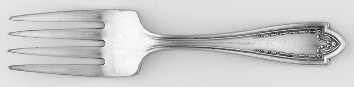 Shirley (Silverplate) Baby Fork by Williams Bros-1