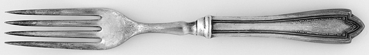 Shirley (Silverplate) Hollow Handle Fork by Williams Bros-1