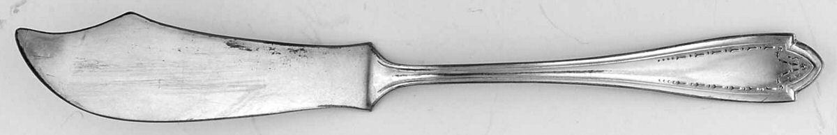 Shirley (Silverplate) Flat Handle Master Butter Knife by Williams Bros-1