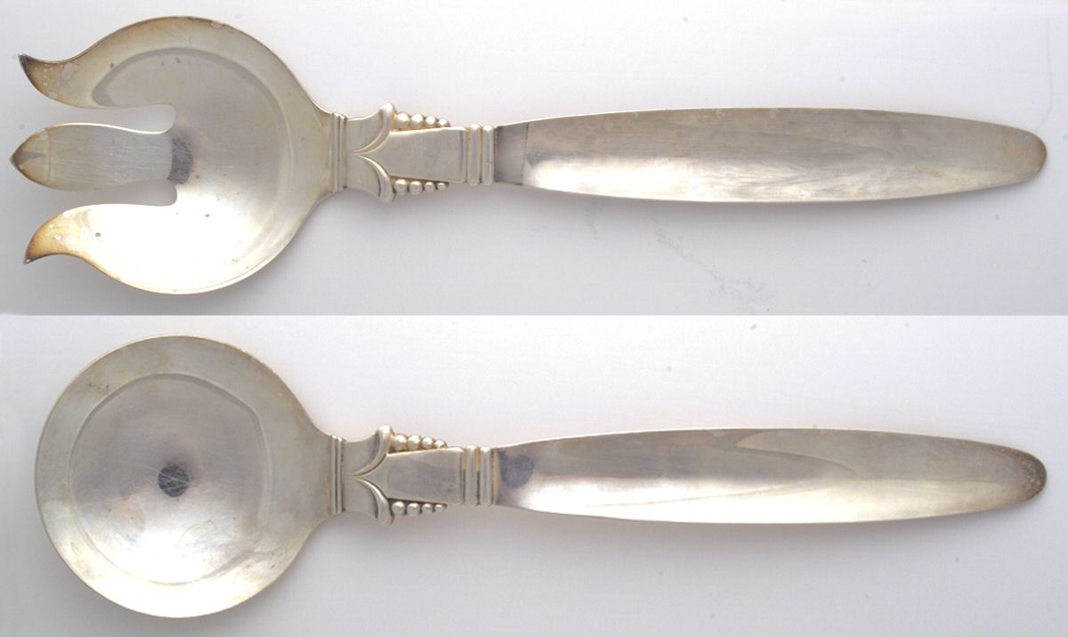 88 (Silverplate) Solid Oversized Serving Salad Set by Winthrop-1