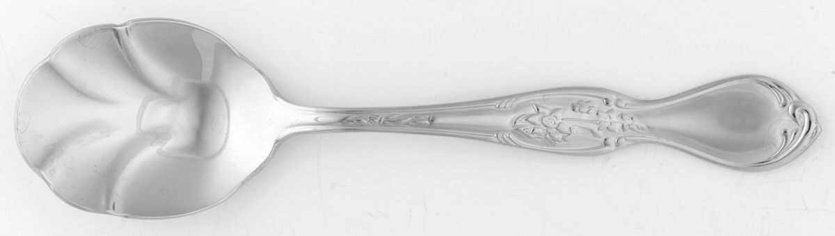 Blue Room (Stainless) Sugar Shell Spoon by Wallace Silver-1