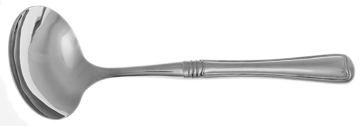 Monroe (Stainless) Gravy Ladle with No Spout Stainless Bowl HC by Wallace Silver-1