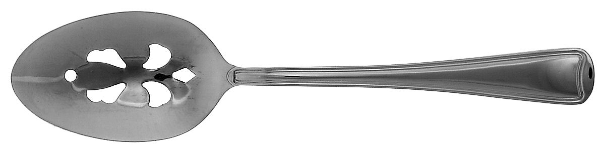 Monroe (Stainless) Pierced Tablespoon (Serving Spoon) by Wallace Silver-1