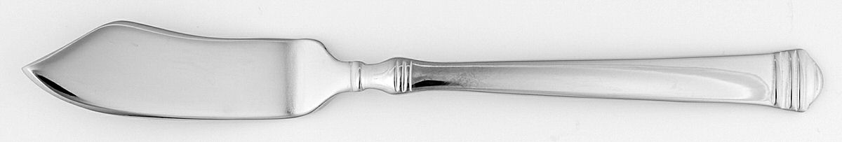 Pavillion (Stainless) Flat Handle Master Butter Knife by Wallace Silver-1