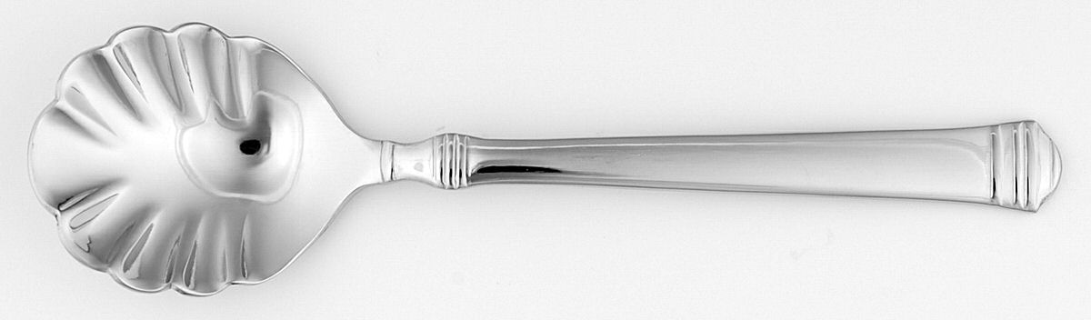 Pavillion (Stainless) Sugar Shell Spoon by Wallace Silver-1